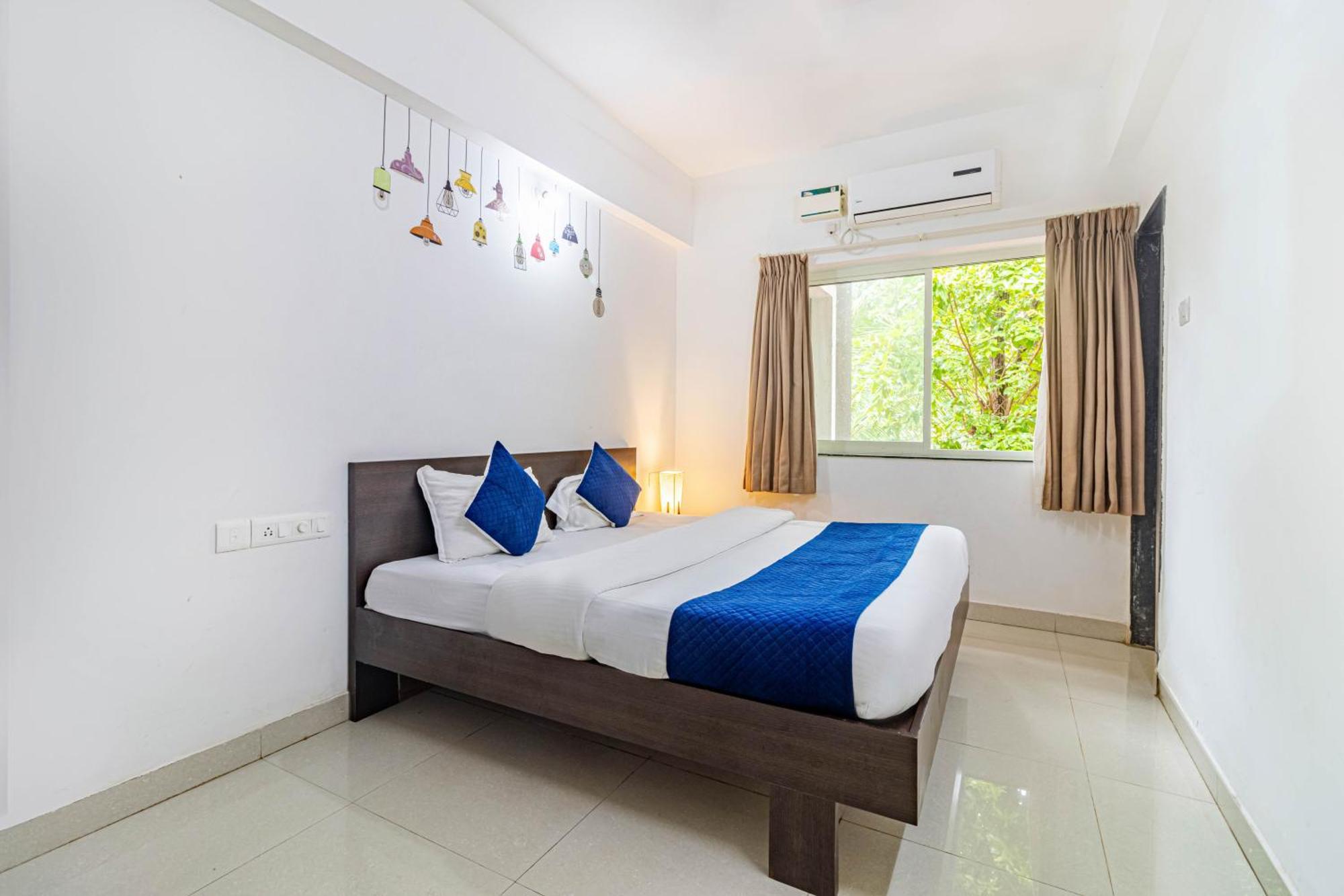 SPARKLING APARTMENT NEAR BEACH POOL & BAR 2bhkX2 Vagator Ngoại thất bức ảnh