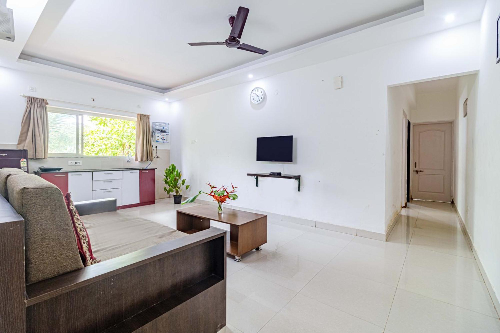 SPARKLING APARTMENT NEAR BEACH POOL & BAR 2bhkX2 Vagator Ngoại thất bức ảnh